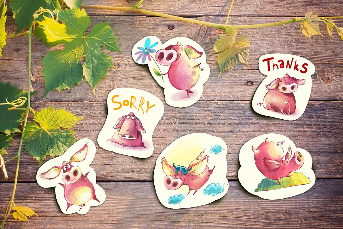 DIG BUNDLE Funny animals, an Animal Illustration by Zooza Art (Photo 26 of 40)