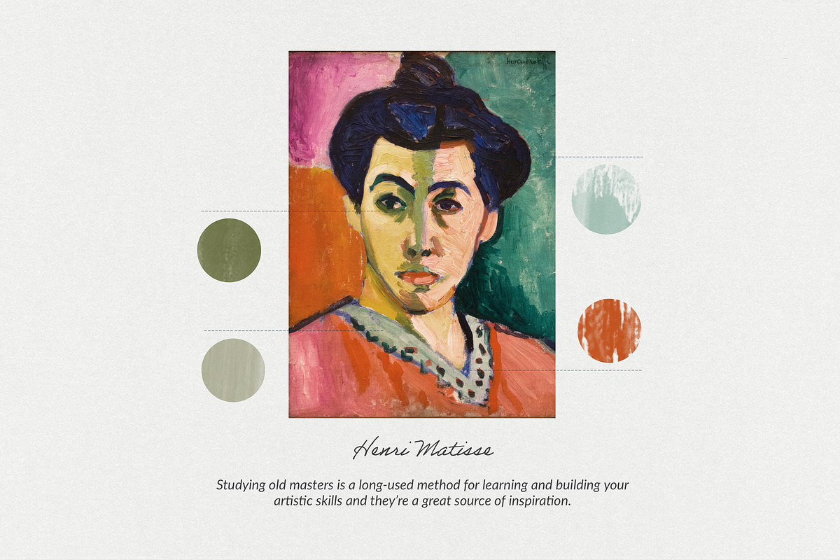 Henri Matisse Procreate Brushes, a Brush Add-On by Digi Life (Photo 4 of 13)