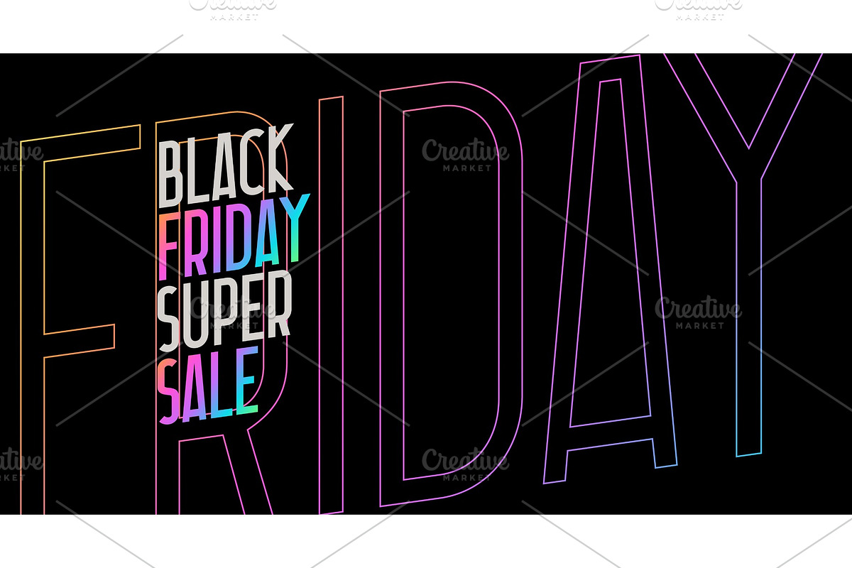 Black Friday Sale., an Object Graphic by Modern vector