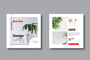Minimalistic Social Media Layouts, a Social Media Template by MightyDesign (Thumbnail 4 of 8)