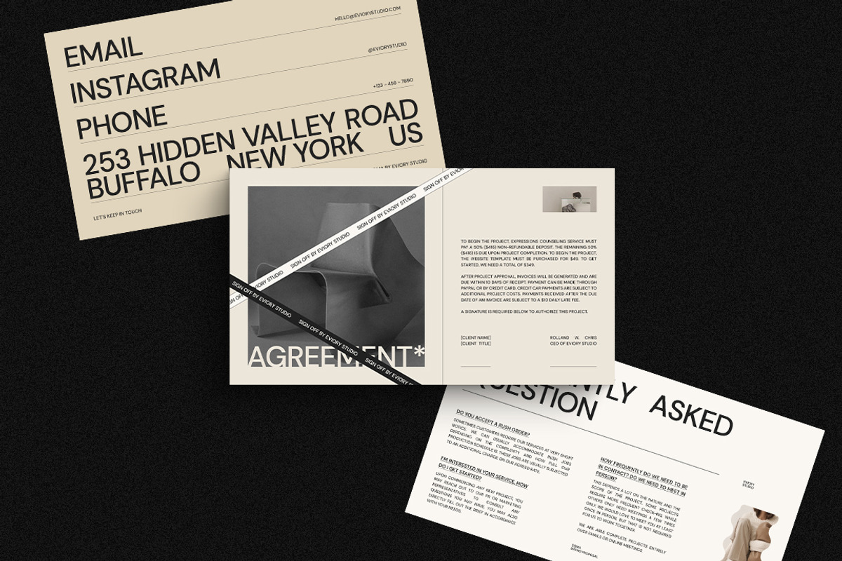 SOMA Brand Proposal CANVA PS, a Magazine Template by Eviory (Photo 9 of 11)