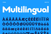 Folkra - Geometric Logo Font, a Sans Serif Font by Pekotype (Thumbnail 5 of 15)
