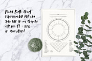 Astrology Vector Set & Birth Chart, an Illustration by The Gypsy Goddess (Thumbnail 15 of 15)