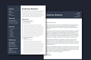 Customizable Resume Canva Template, a Resume Template by Melanie Peterson (Thumbnail 1 of 3)