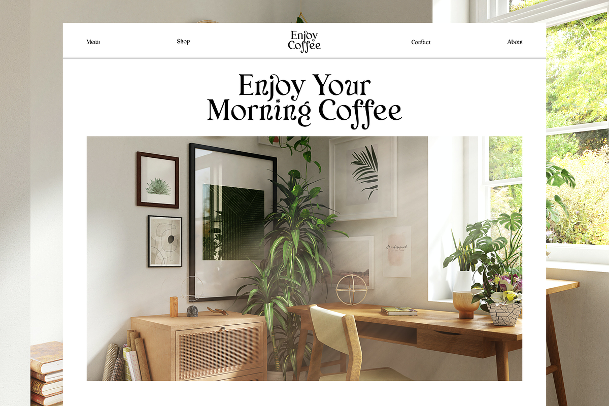 Bunga Zivilia - Display Serif Font, a Serif Font by Artchitype Studio (Photo 2 of 12)