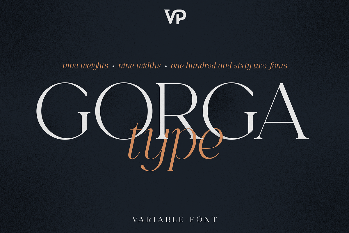 Gorga Type - Elegant Serif Typeface, a Serif Font by VP Fonts (Photo 1 of 18)