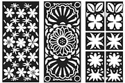 Elegant Floral Laser Cut Panel Bund, a Graphic by Creativeshirt (Thumbnail 8 of 10)