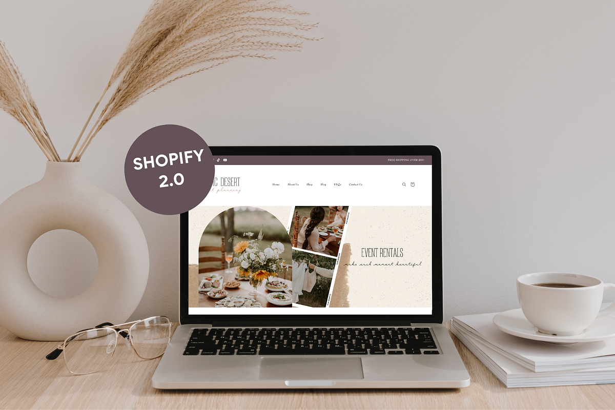 Feminine Shopify Theme | Rustic, a Templates & Theme by Easy Website Themes (Photo 2 of 11)