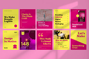 Creative Studio Social Media Post, a Social Media Template by Pitchlook.Studio (Thumbnail 2 of 3)