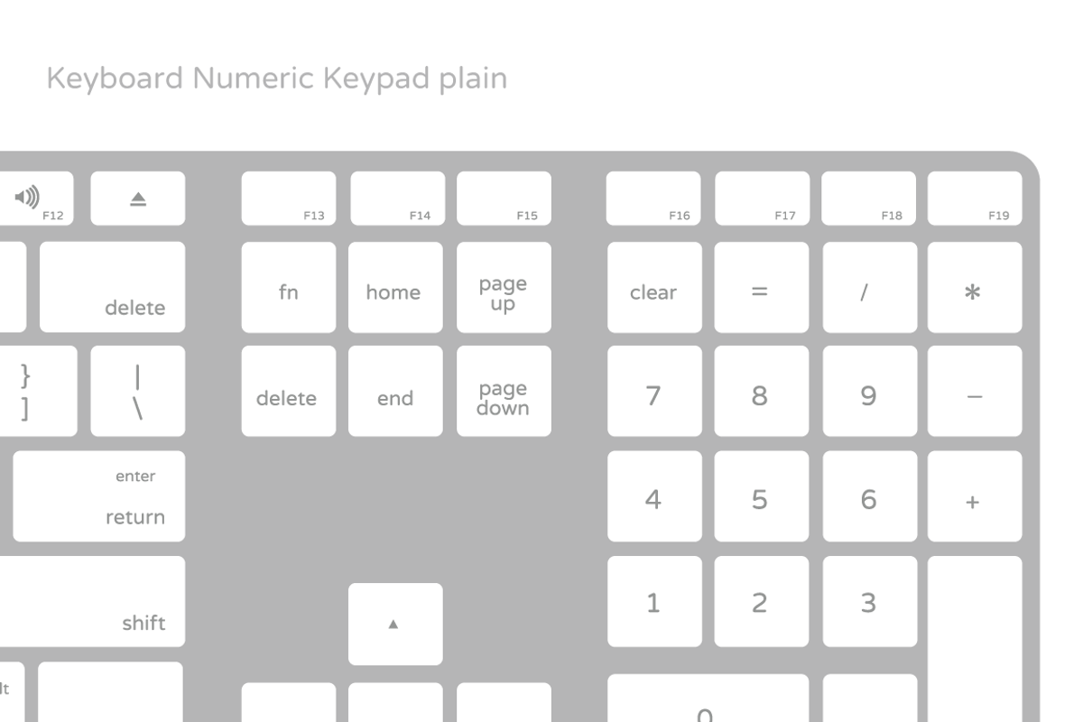Keyboards and Keypads, a Technology Illustration by ZOOTHOUSANDSIX (Photo 4 of 9)