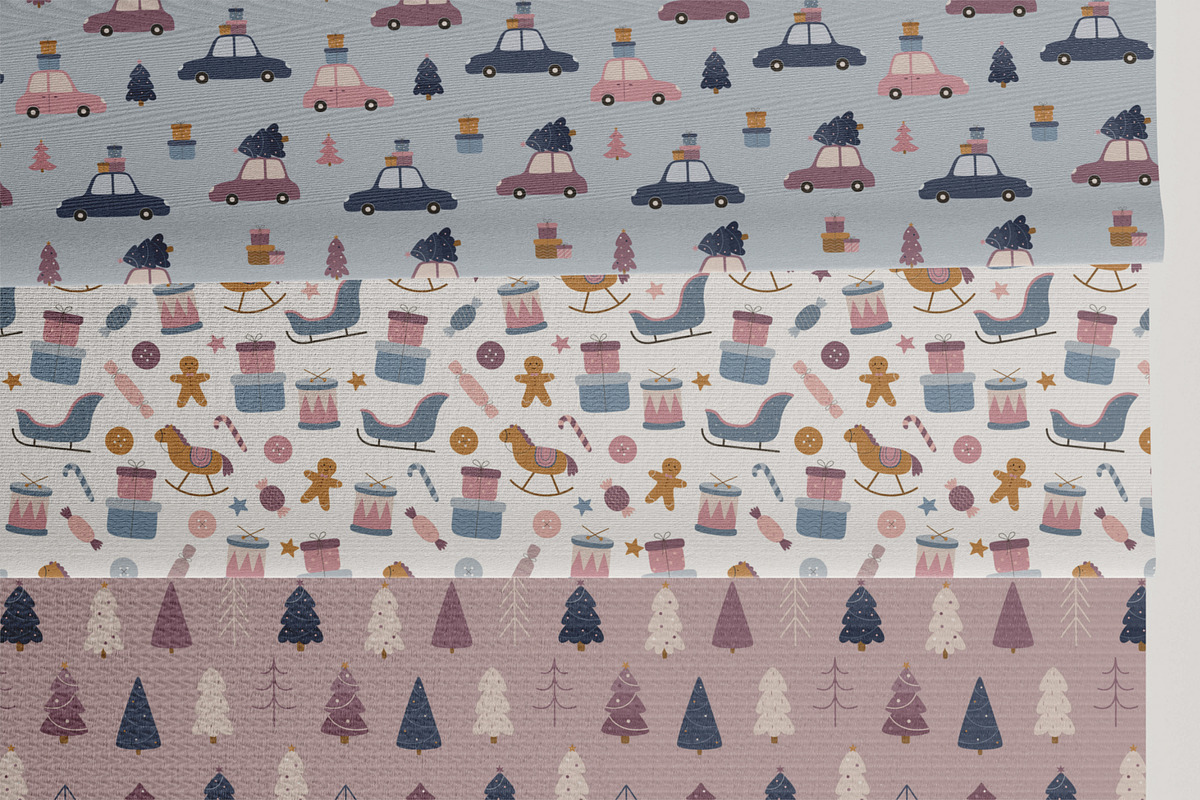 Merry Christmas. Cards & patterns, an Animal Illustration by Guvi-Design (Photo 2 of 10)