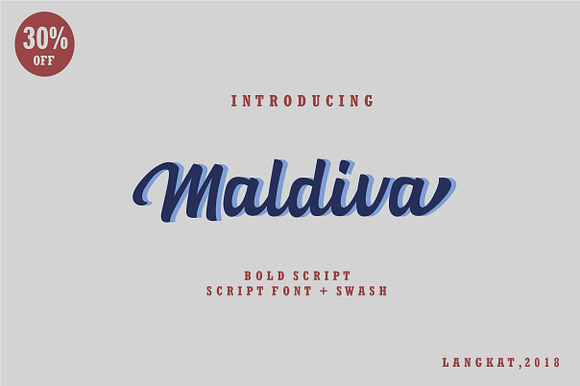 Maldiva Script preview 8