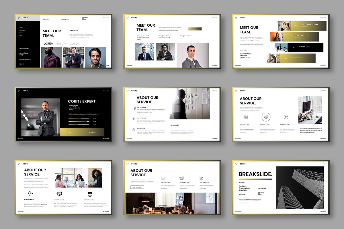 Corite – Business Keynote, a Presentation Template by Dens Creative Studio (Photo 2 of 6)