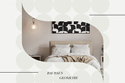 BAUHAUS GEOMETRY SEAMLESS PATTERNS, a Texture Graphic by Creativemaker (Thumbnail 9 of 12)