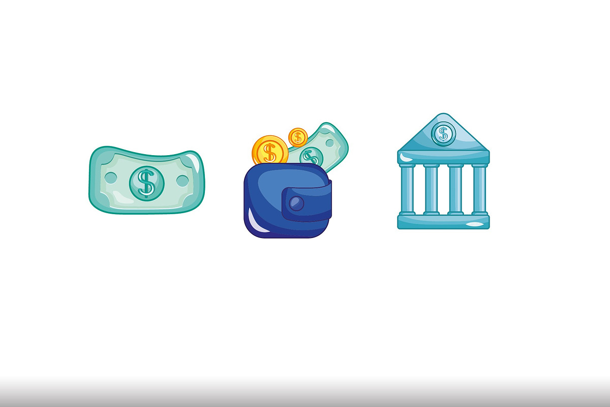 Money And Banking Illustrations Set, a Finance Illustration by studiogstock (Photo 4 of 4)