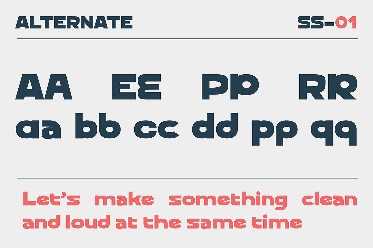 Sycoke Sans Bold Sans, a Sans Serif Font by Haps Space (Photo 8 of 14)