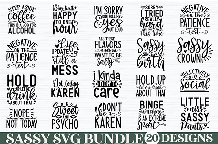 Sassy SVG Bundle