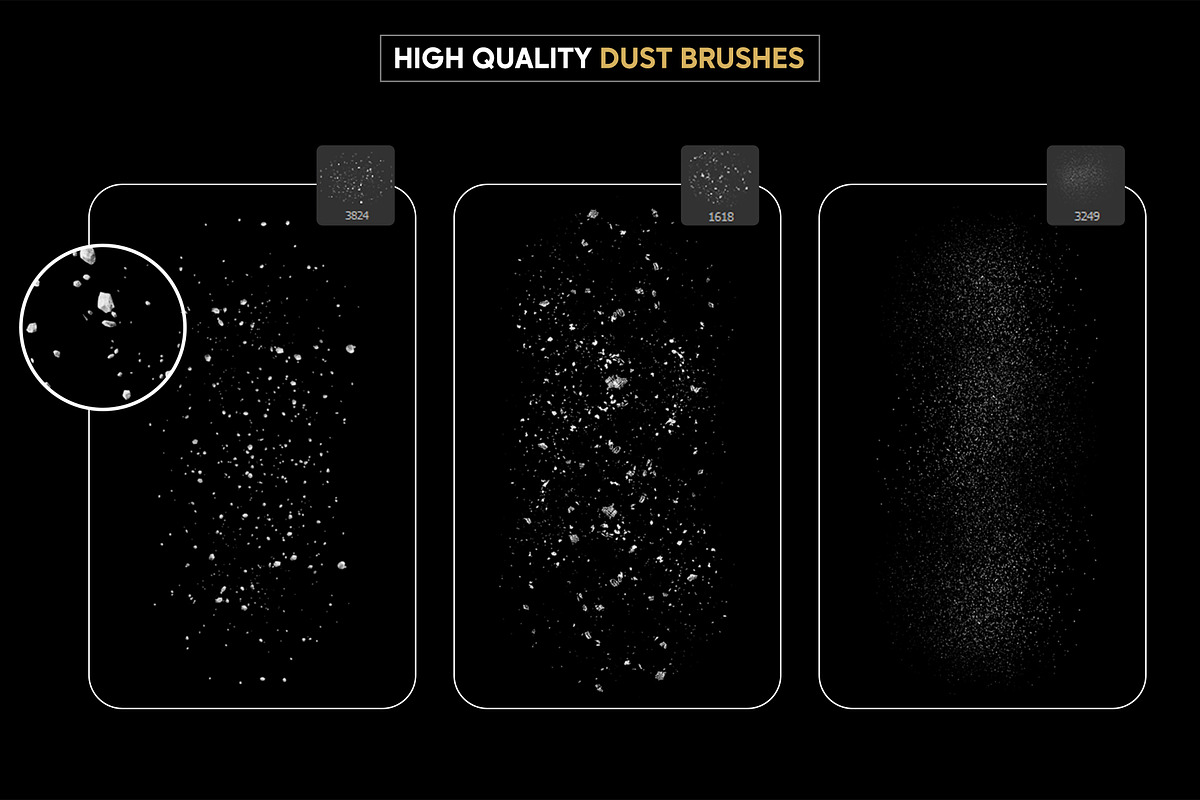 Smoke Photoshop Brushes, a Brush Add-On by Mohamed Saber (Photo 5 of 6)