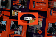 Fordra Urban Instagram Template, a Social Media Template by Creatchees.std (Thumbnail 3 of 5)
