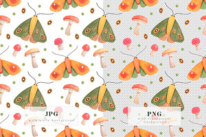 Butterfly Seamless Patterns