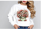 Whimsical Spring Flowes Busket Clipa, an Illustration by GatewayDesign (Thumbnail 6 of 6)