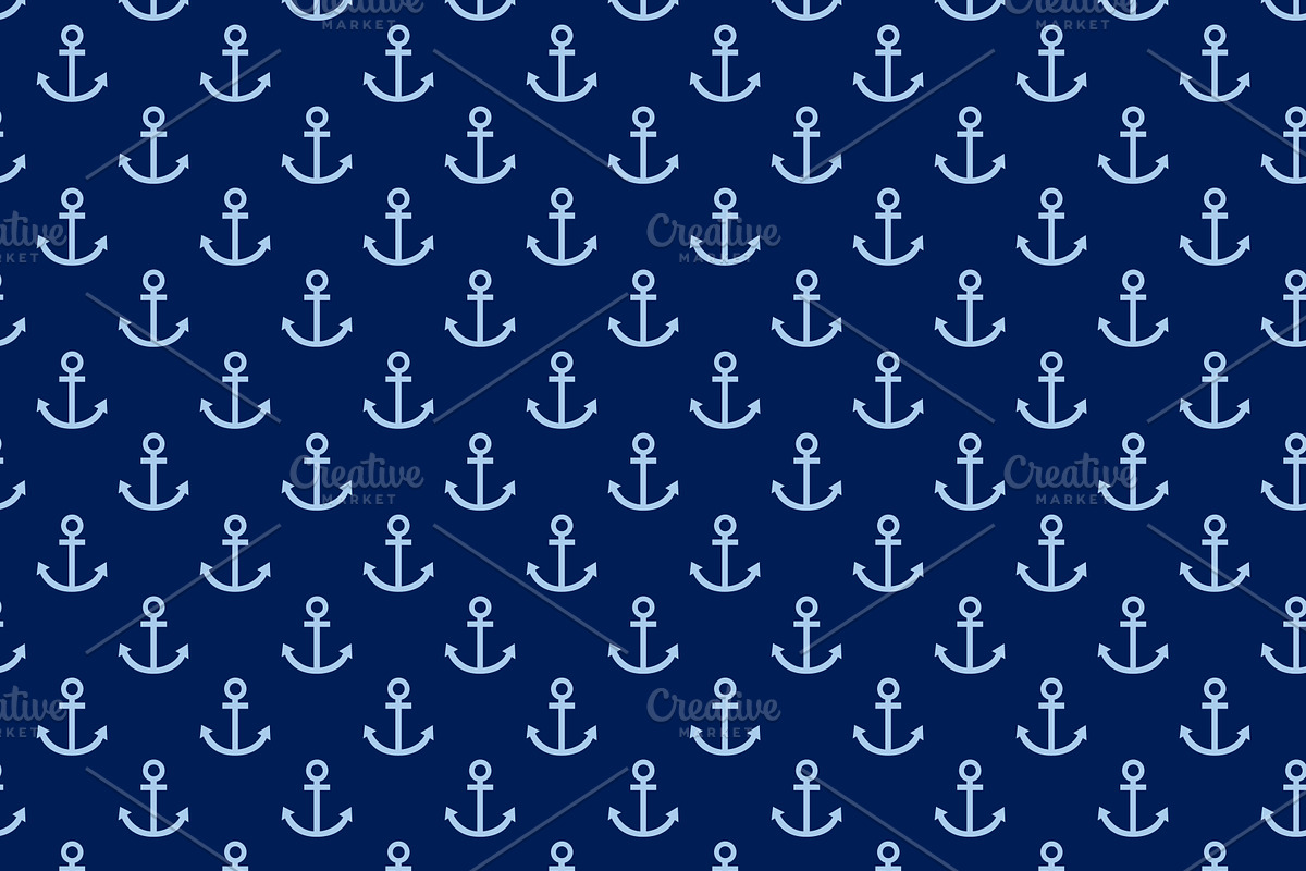 Nautical Stripes, Chevron & Anchors preview 2