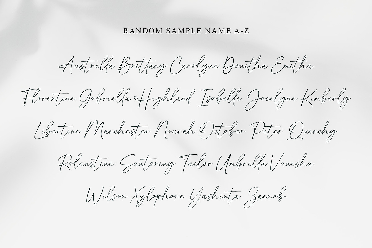 Best Love - A Romantic Font, a Script Font by MJB Letters (Photo 5 of 12)