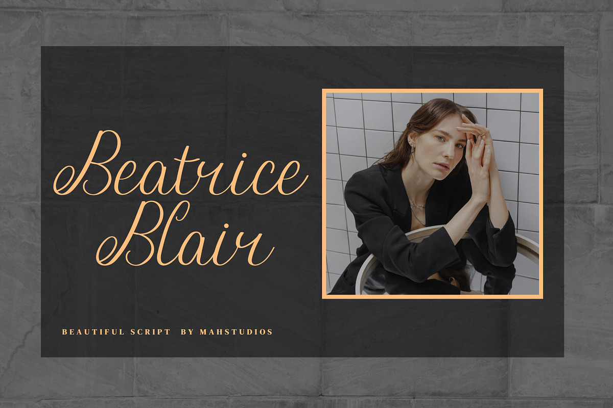 Brugundy Script Fonts, a Script Font by mahstudios (Photo 6 of 13)