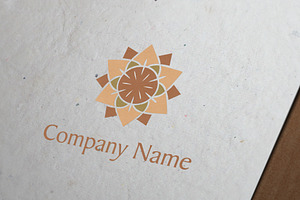 Lotus Flower Logo Template