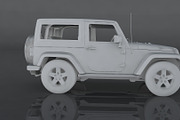 Jeep Wrangler Rubicon, a Cars & Vehicle 3D Model by valtriiu (Thumbnail 10 of 12)