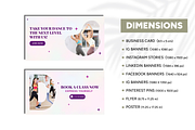 Dance Studio Social Media Bundle, a Social Media Template by Branding by Kellsey (Thumbnail 2 of 6)