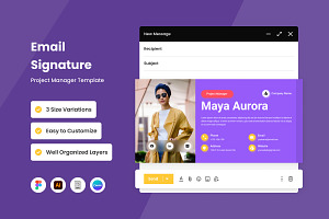 Project Manager - Email Signature V5