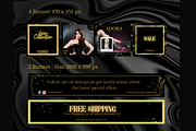 DIY Website Shopify Banner Tempates, a Landing Page Template by Meoww_Design (Thumbnail 3 of 5)