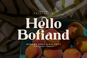Hello Bofiand - Modern Bold Serif, a Serif Font by Fype Co. (Thumbnail 1 of 6)