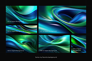 Digital Backgrounds set, a Background Graphic by Digital Blood (Thumbnail 2 of 15)