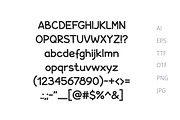 Hand Drawn Letters and Numbers, a Script Font by Voysla's Shop (Thumbnail 2 of 3)