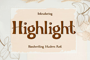 Highlight Fonts