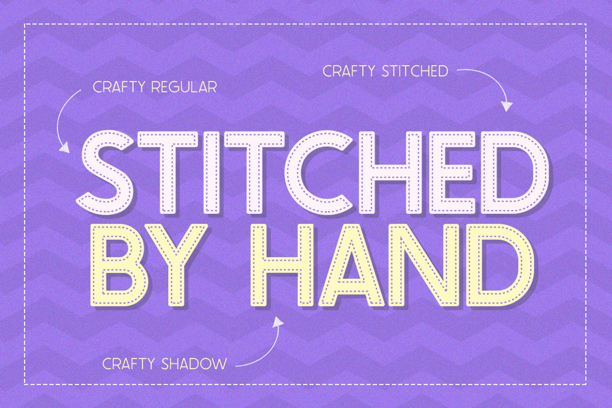 The Crafty Collection (24 Fonts) preview 7