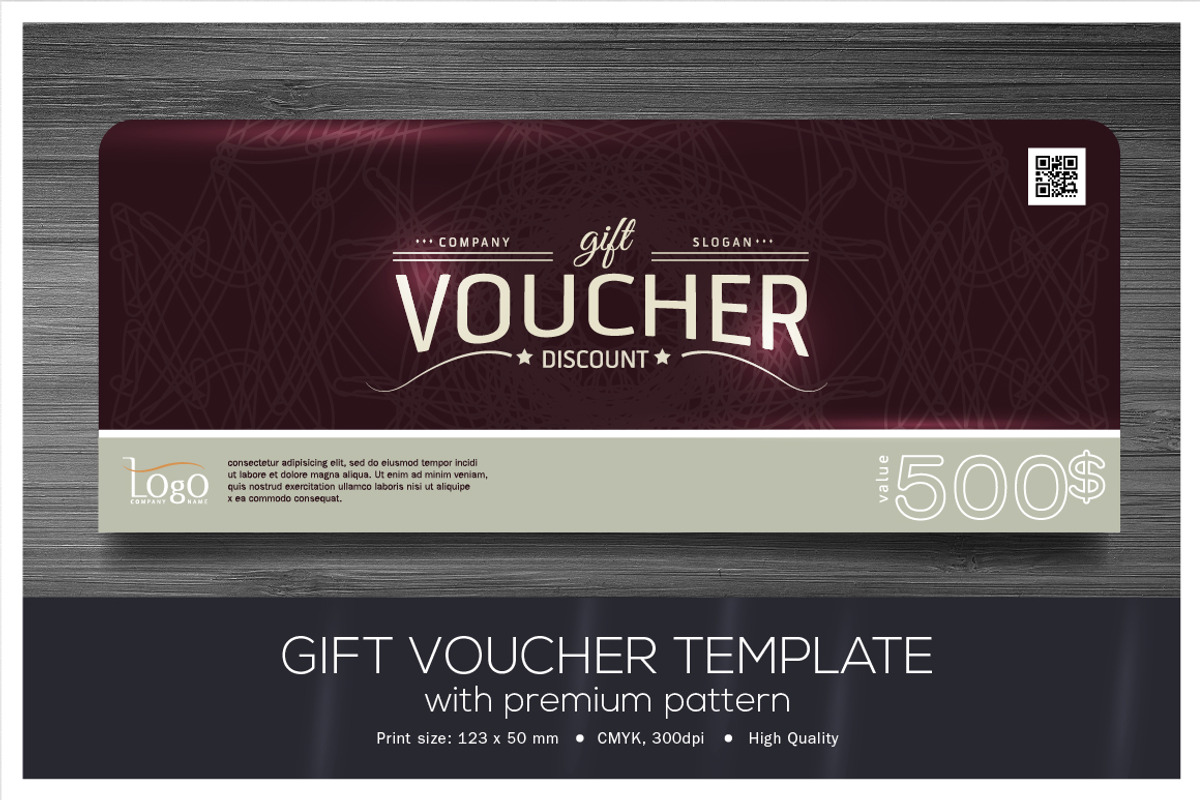 GIFT VOUCHER TEMPLATE, a Card Template by The Sakeet (Photo 3 of 5)