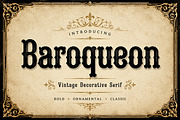 Baroqueon, a Slab Serif Font by Wow Magic (Thumbnail 3 of 7)
