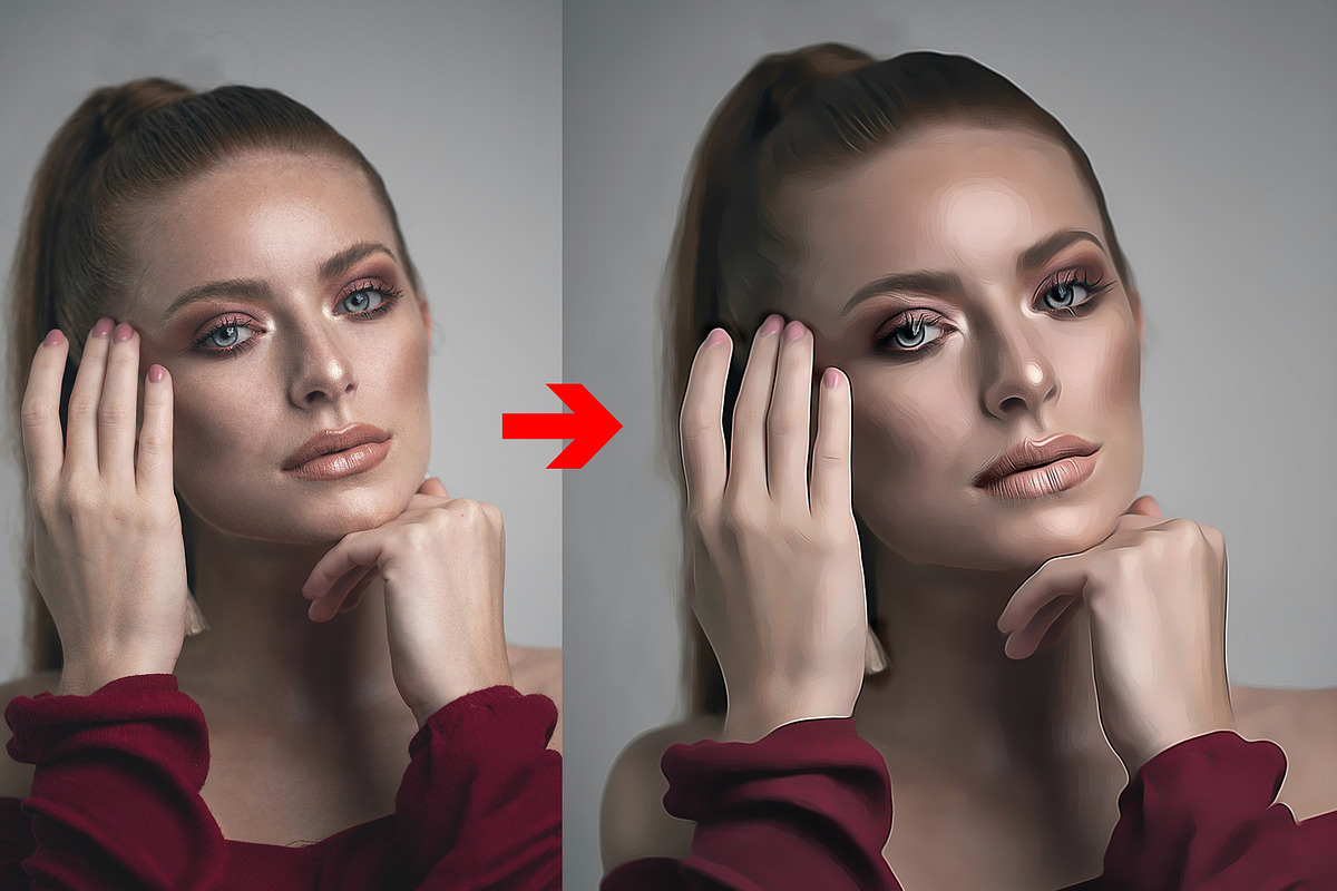 Speed Paint Photoshop Action, an Action Add-On by MRI STUDIO (Photo 10 of 14)