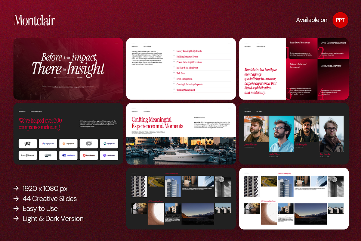 Montclair Portfolio Powerpoint
