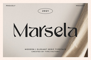Marsela - Elegant Serif Font