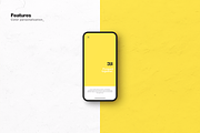 Synthesis - Smartphone Mockup, a Mockup by Unio Designs (Thumbnail 5 of 6)