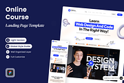 Makaryo - Online Course Landing Page, a Landing Page Template by SLAB! Design (Thumbnail 1 of 4)