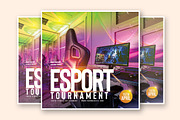 Esport Tournament Flyer Template, a Flyer Template by What a Story (Thumbnail 2 of 2)