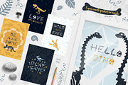 Dinosaur skeletons vector clipart, an Animal Illustration by Brandianna (Thumbnail 5 of 7)