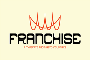 Franchise Typeface