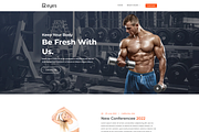 Multipurpose Landing Page Template, a Bootstrap Template by HasThemes (Thumbnail 3 of 4)