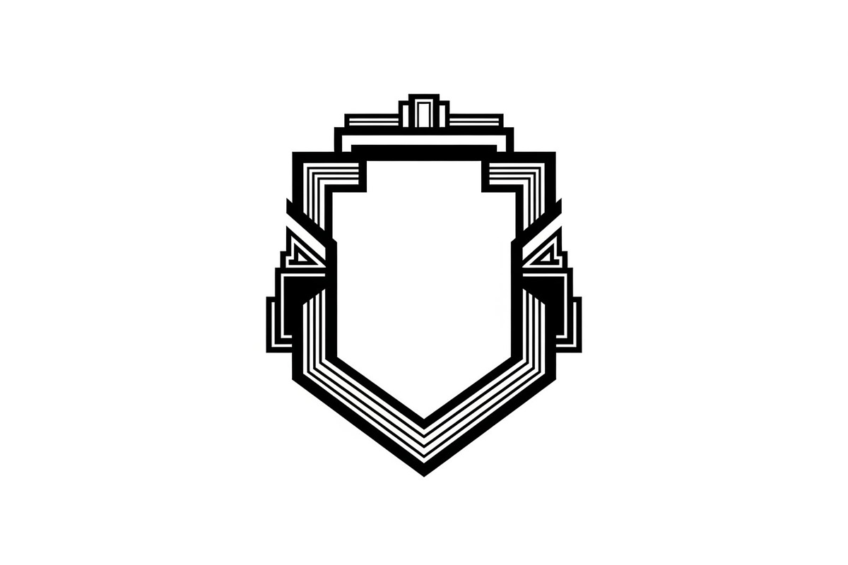 Art Deco Shield Frame SVG Bundle, an Illustration by Creativeshirt (Photo 24 of 31)